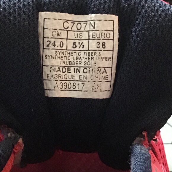 Asics Gel-Contend 4 Sneaker Womens 7 Youth 5.5 Pink White Athletic Running Shoes - Picture 7 of 11